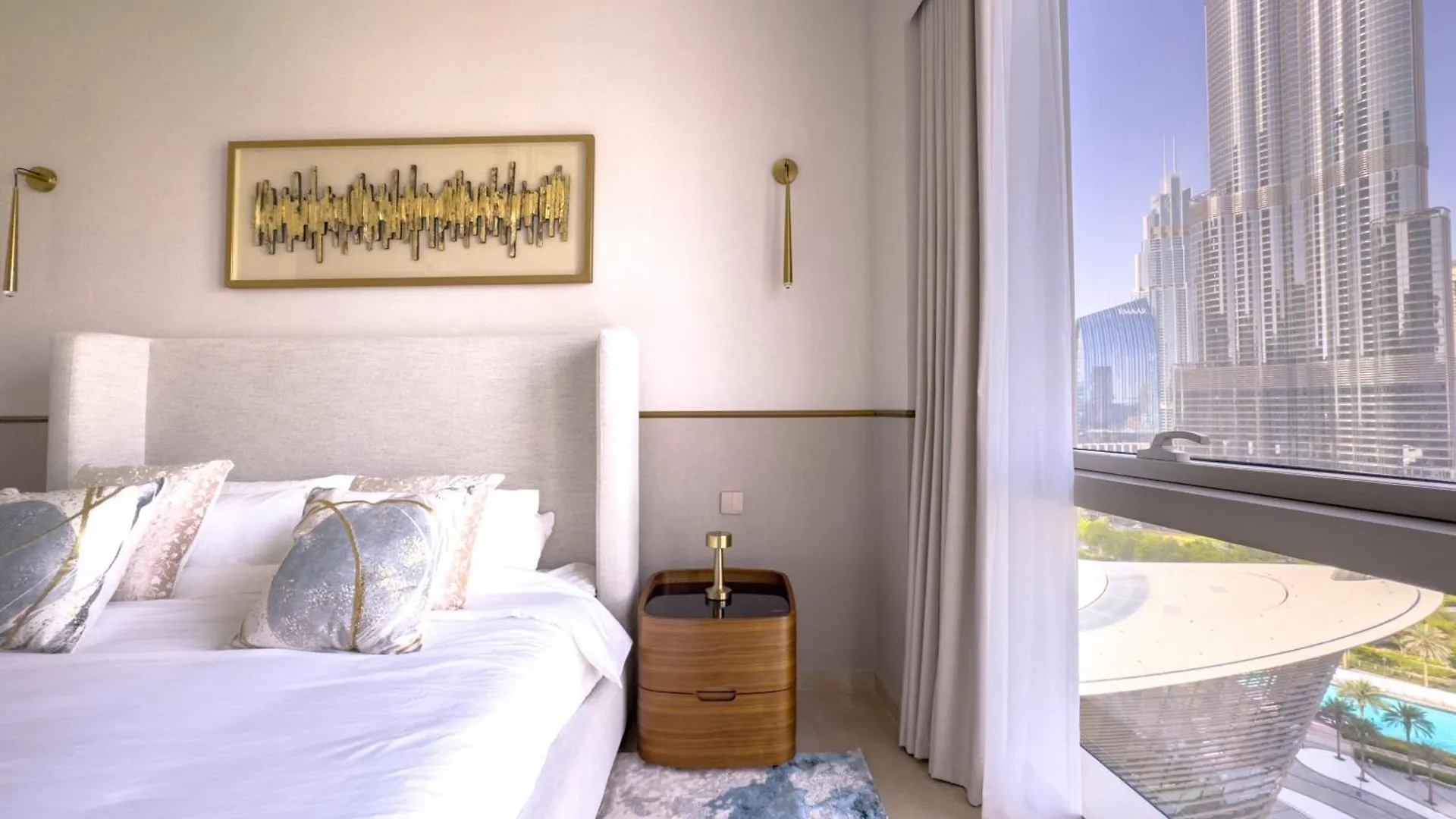 Grande Signature Residences 2Br - Epic Burj Khalifa View For 8-Guests Dubai Apartment