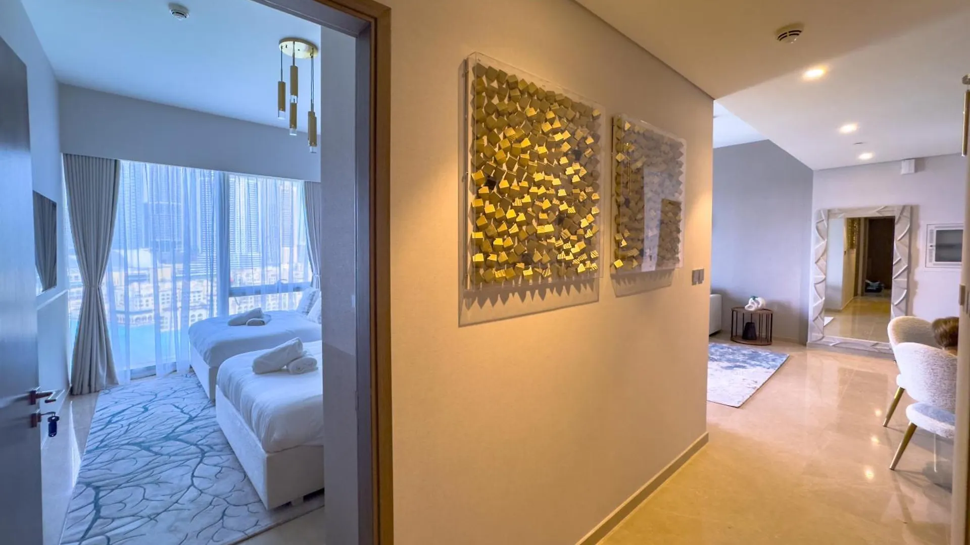Grande Signature Residences 2Br - Epic Burj Khalifa View For 8-Guests Dubai Apartment