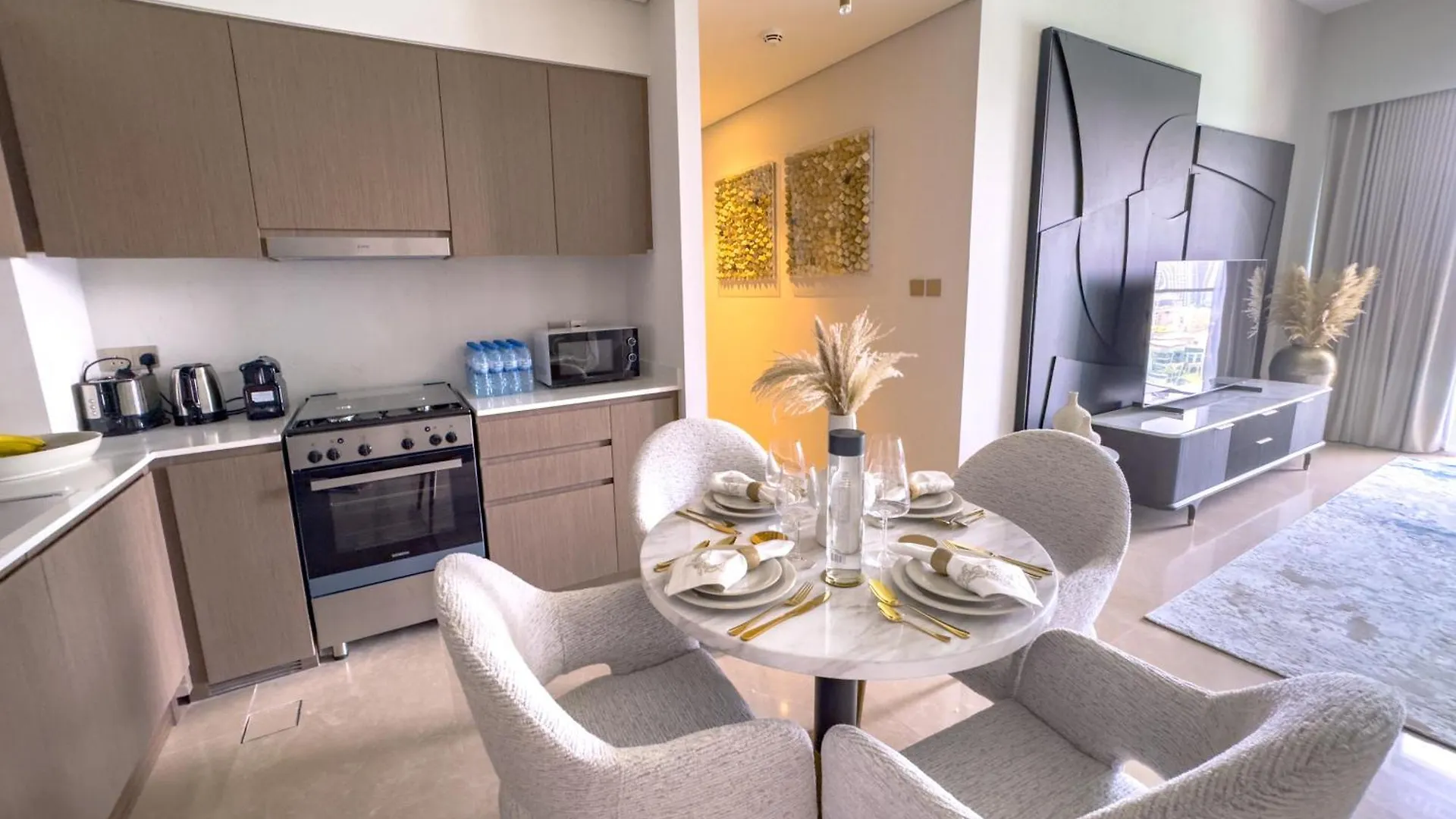 Grande Signature Residences 2Br - Epic Burj Khalifa View For 8-Guests Dubai Apartment